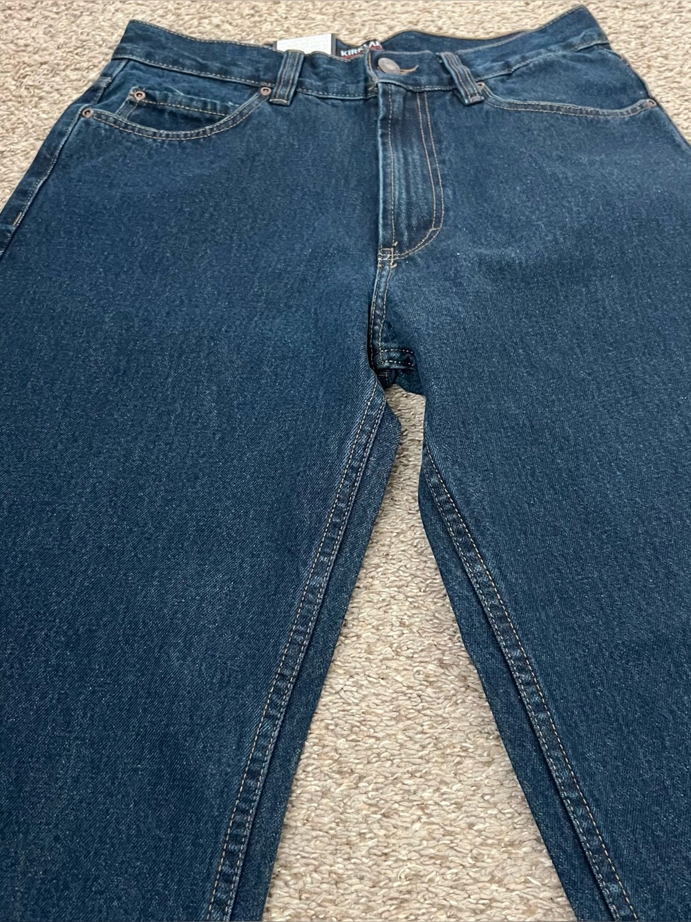 Kirkland Signature Indigo Straight-Leg Men's Jeans 32x30 NWT